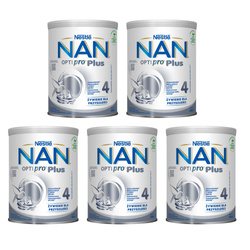 Nestle Nan 4 Plus Zestaw 5x 800 g