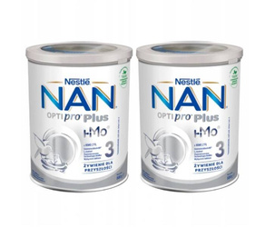 Nestle Nan 3 PLUS HM-O 2x800g puszka