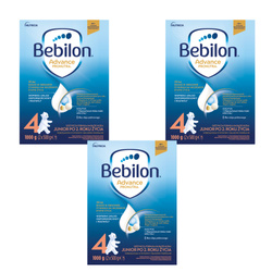 Bebilon 4 Advance Zestaw 3x 1000 g