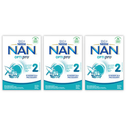 Nestle Nan 2 Optipro Zestaw 3x 650 g