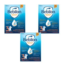 Bebilon 3 Advance Zestaw 3x 1000 g