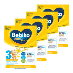 Bebiko 3 WANILIOWE zestaw 4x 600 g