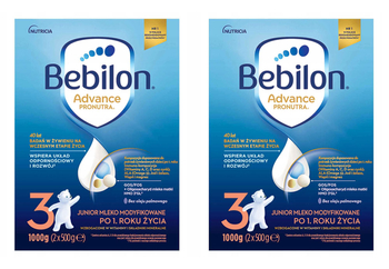 Bebilon 3 Advance Zestaw 2x 1000 g