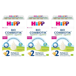 HiPP 2 Combiotik Zestaw 3x 550 g