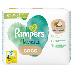 Pampers Harmonie Coco Zestaw 4x 44 sztuki (BRĄZOWE)