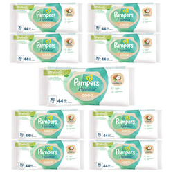 Pampers Harmonie Coco Zestaw 9x 44 sztuk (BRĄZOWE)