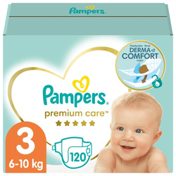 Pampers Premium Care 3 - 120 sztuk